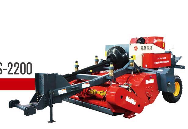 秸秆切割揉碎方捆机