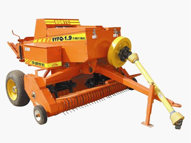 9YFQ-1.9跨行式方草捆捡拾压捆机
