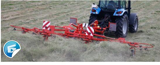 GF 7802 TGII牵引式摊草机