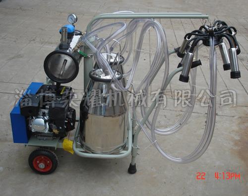 YZ-IIFQ型双桶汽油机动力奶牛挤奶机