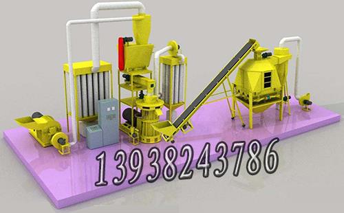 环模木屑颗粒机