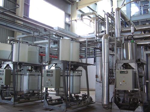 连续平压进口生产线配套的施胶系统