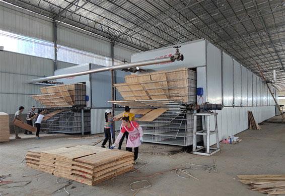 立装式单板烘干机