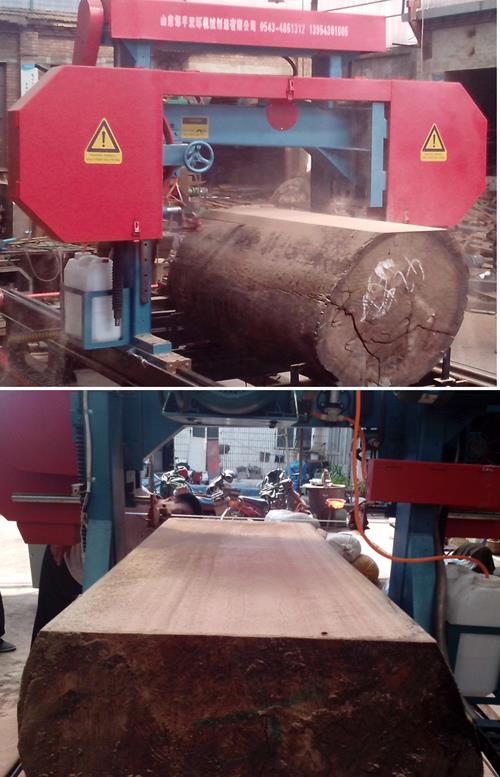 龙门卧式带锯机