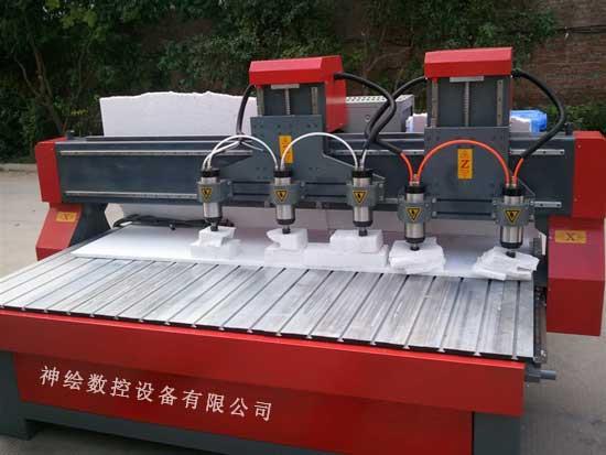 SH-1825二托五焊接床身大龙门方轨齿条木工雕刻机