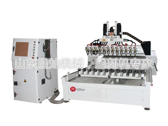 多头圆柱雕刻机