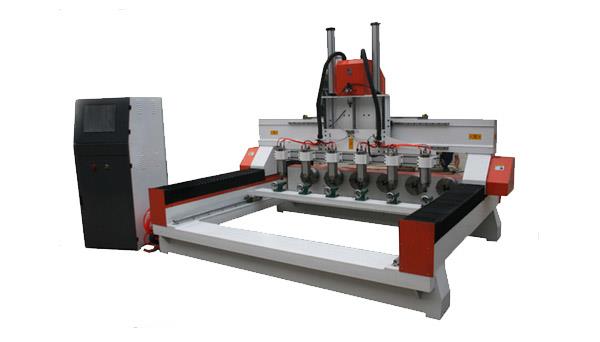 六头圆柱雕刻机