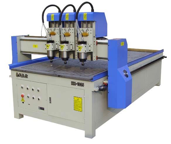 HK1325 独立三头真空吸附木工雕刻机
