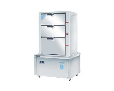 电磁三门海鲜蒸炉