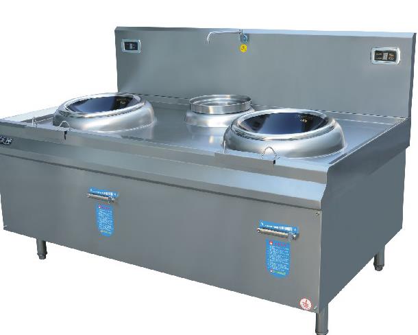 电梯双头单尾小炒炉