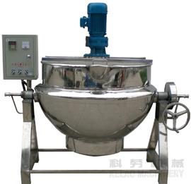 可倾式带搅拌夹层锅