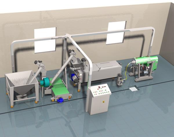 OLIOMATIC250型冷处理型橄榄油压榨机械