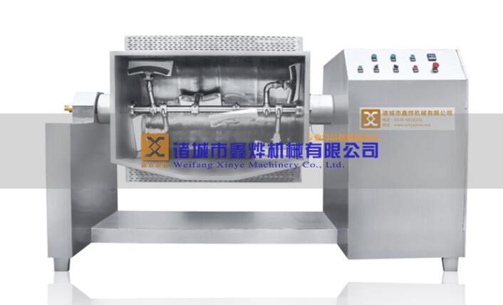 全自动电磁加热横轴搅拌炒锅（真空/非真空）