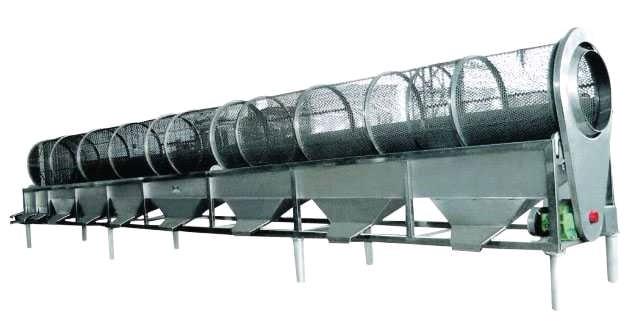 全自动果蔬大小分类机