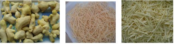 TW-821 切姜片，姜丝机