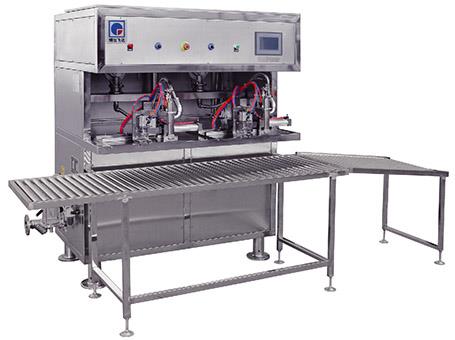 拔盖式软包装食用油灌装机