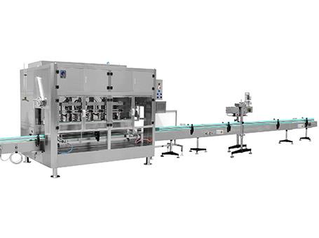 全自动高精度中包装食用油灌装机