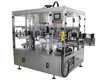 回转式冷胶贴标机