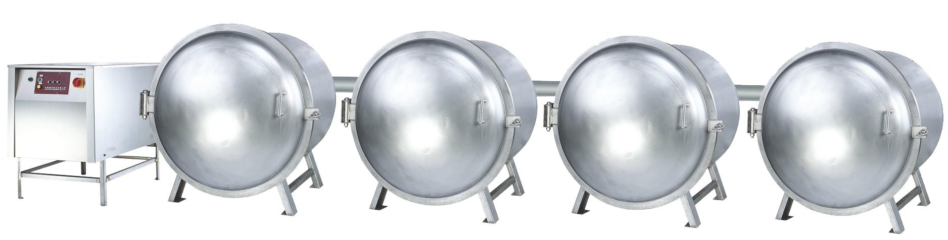 J-VC82 不锈钢鱼片真空染色机