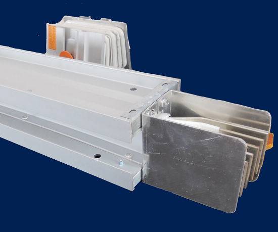 Aluminum alloy shell intensive bus duct