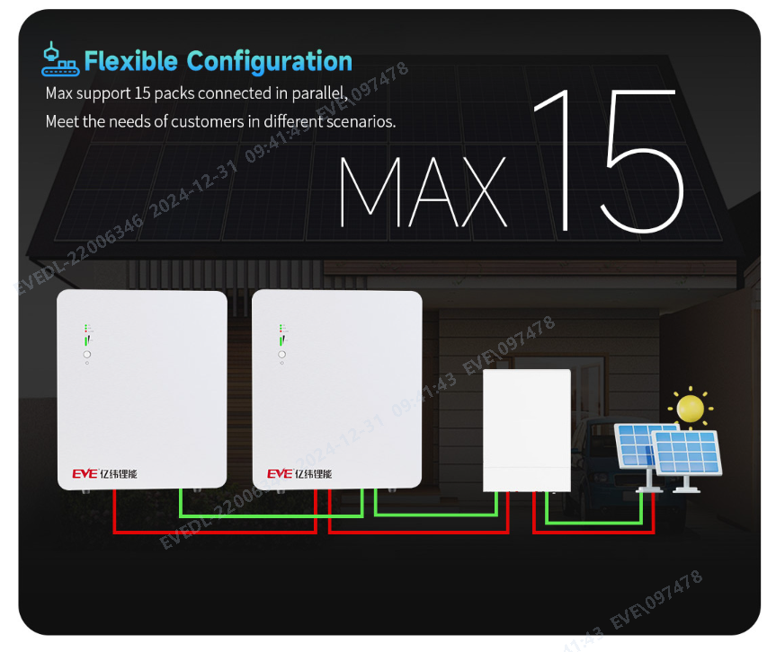 EVE-LVW-5.0 5kWh Residential Battery Pack