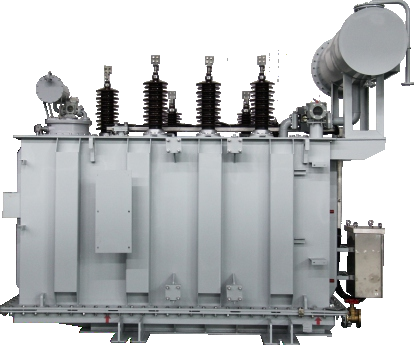 محول قدرة منظم للجهد ثلاثي الطور مزدوج اللفات عند الحمل 630 كيلو فولت أمبير - 31500 كيلو فولت أمبير