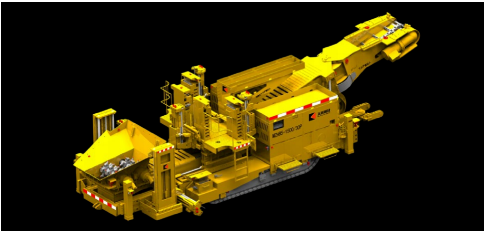 机载锚杆转载机组-锚运破