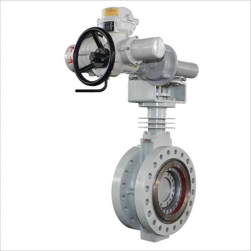 Электрический высокотемпературный поворотный затвор