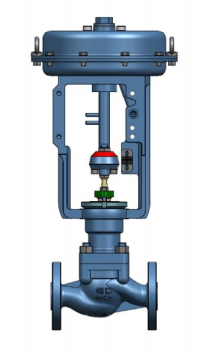 RFPX - Typ Hochleistungs - pneumatischer Regelventil mit kleinem Durchfluss und Einem Ventilsitz
