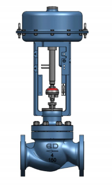 RFLE - Typ Hochleistungs - Vorsteuer - Käfig - Regelventil