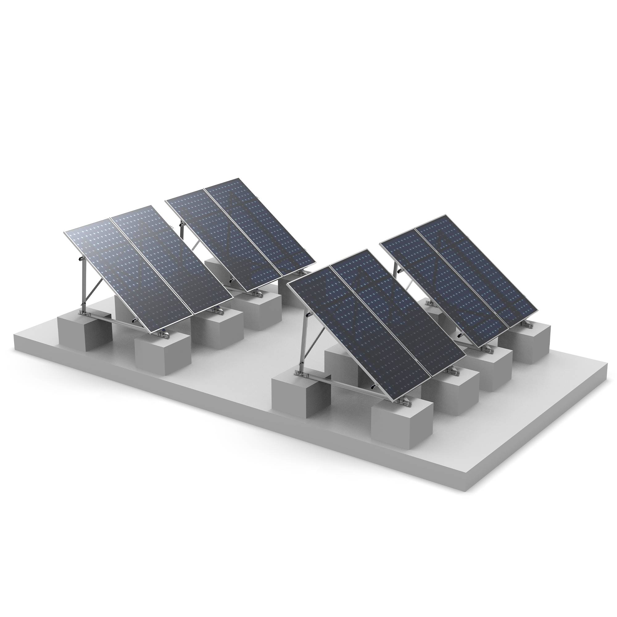 屋面分布式支架( 混凝土屋面)