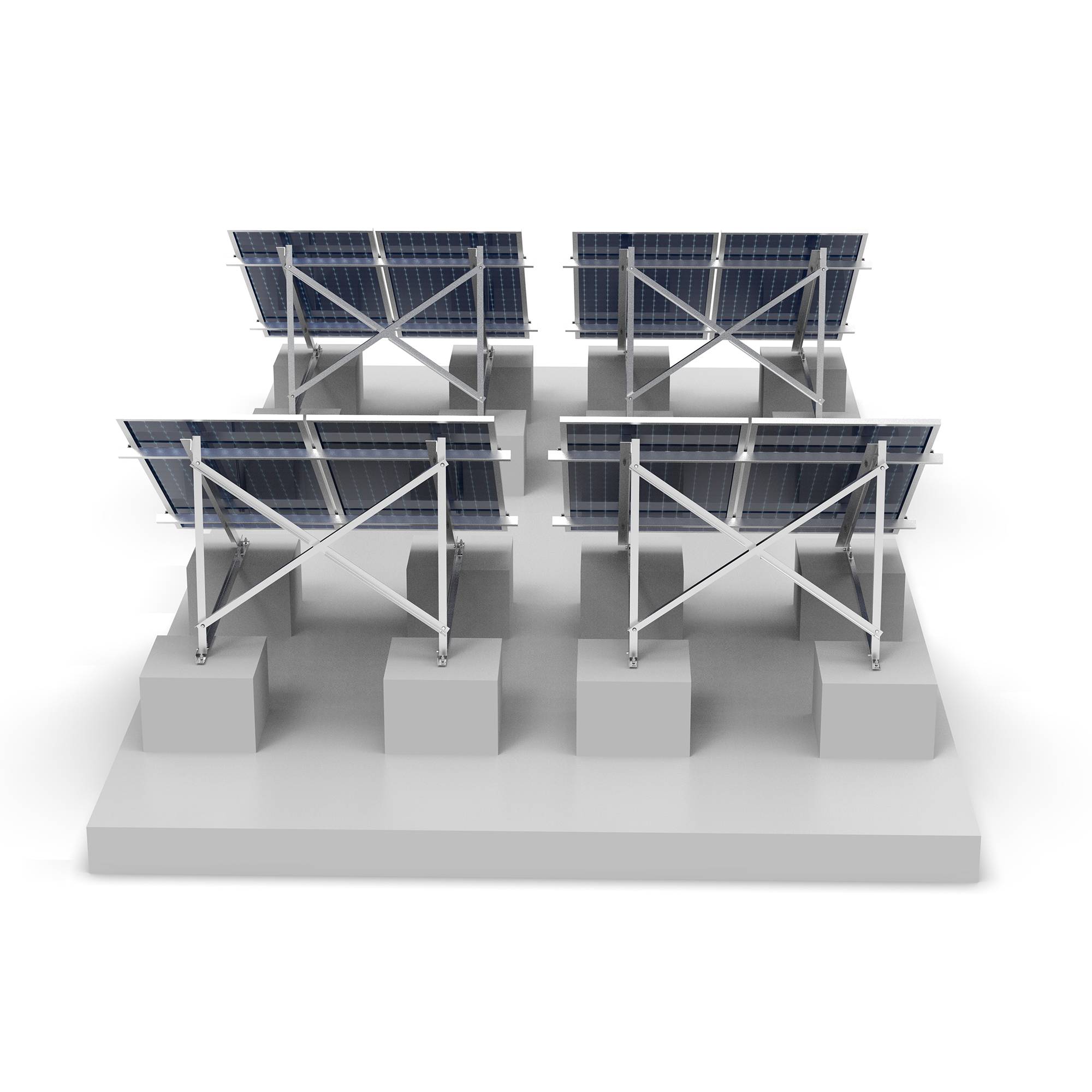 屋面分布式支架( 混凝土屋面)