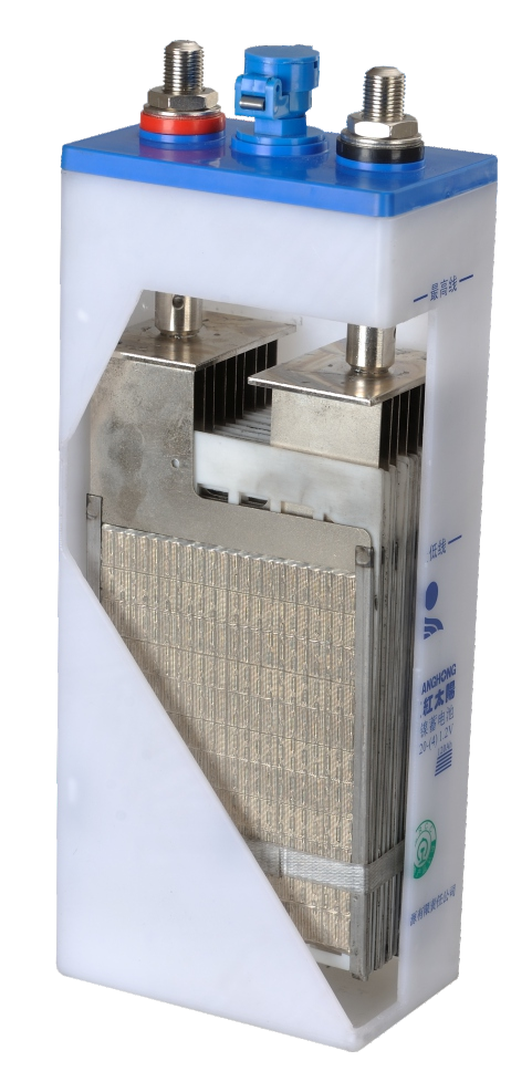 Bateria de níquel-cádmio tipo bolsa