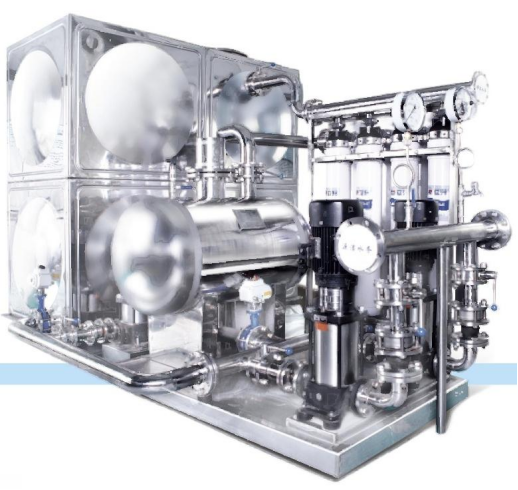 معدات إمداد المياه الذكية المتغيرة التردد والمضغوطة من نوع الصندوق