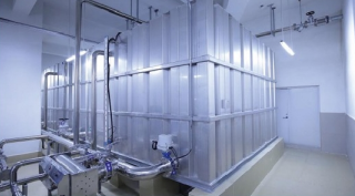 Réservoir en acier inoxydable à nervures Yuanjie