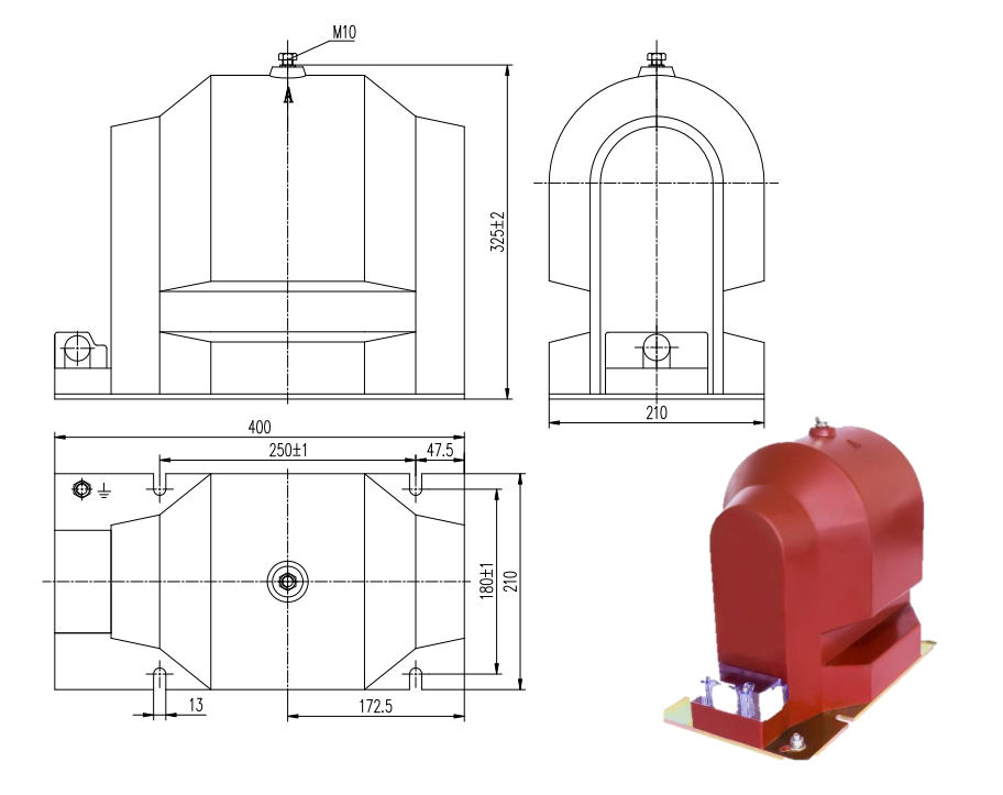 Transformador de Tensão Tipo JDZX11-15, 20