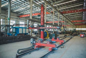 Máquina de soldadura de costura longitudinal externa rotativa