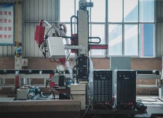 管法兰四枪焊接机