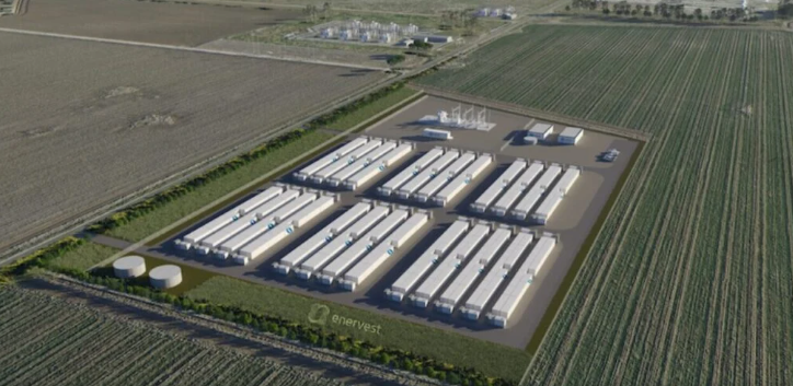 Enervest 的 125MW/1GWh Stoney Creek BESS（如图）是上一轮 LDES 招标中标的项目之一。图片：Enervest 集团。