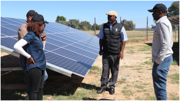 赞比亚太阳能光伏电站将与一座40MWh电池储能系统共建。图片:联合国开发计划署。