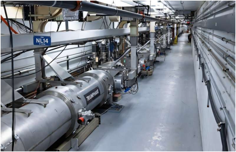 科学家们正在开发人工智能和机器学习工具,以改进粒子加速器的运行,例如杰斐逊实验室的连续电子束加速器设施。图片来源:杰斐逊实验室/艾琳·德夫林