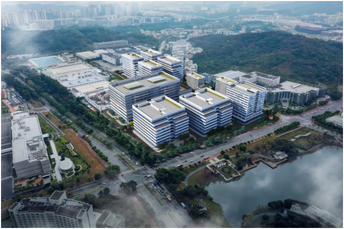 全球首条650×550mm²有机光伏(OPV)模组量产线鸟瞰图。受访单位供图