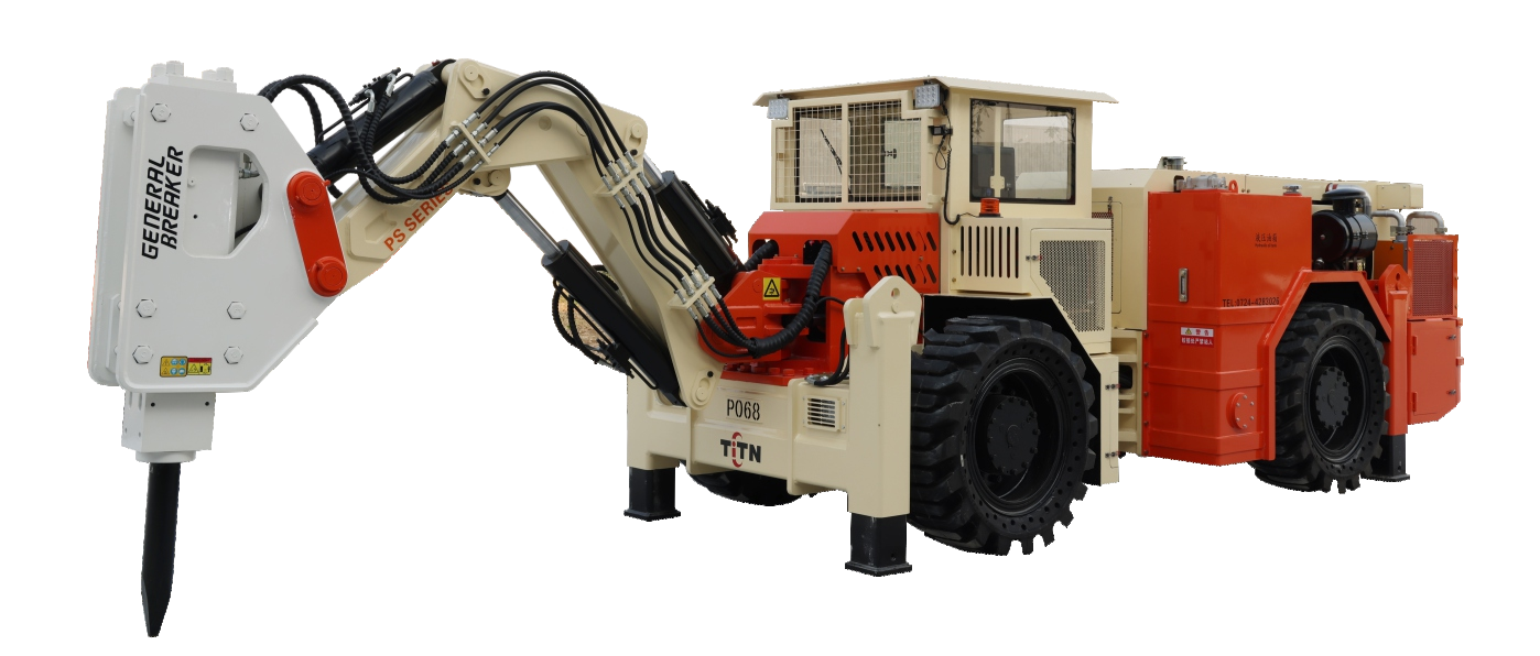 UPT-119/2000、UPT-125/2000矿用破碎台车