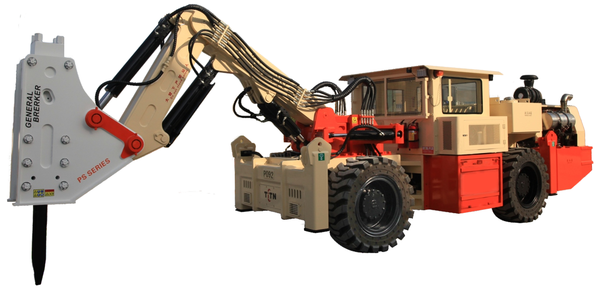 UPT-118/2950、UPT-119/2950矿用破碎台车