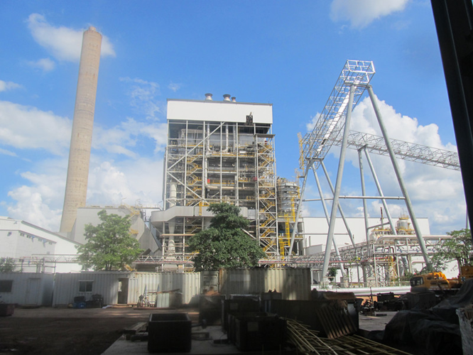 泰国NPS PP9有限公司 1x384t/h生物质循环流化床锅炉