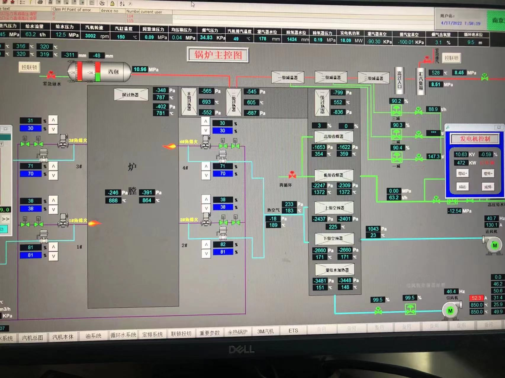 林州重机林钢钢铁有限公司 65t/h 高温超高压燃气锅炉