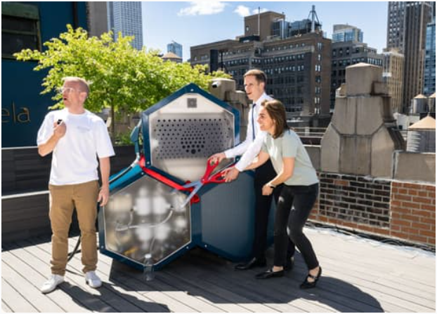 Aircela 联合创始人推出了从空气中提取汽油的机器。GlobeNewsWire官方新闻稿