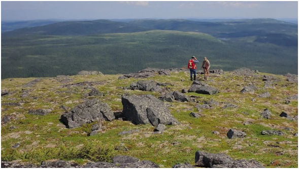 拉布拉多雷达项目。图片来源:Saga Metals