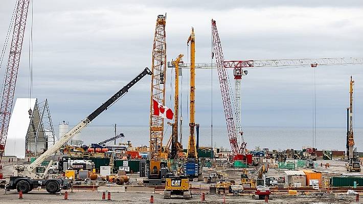 达灵顿新核电站(图片来源:OPG)