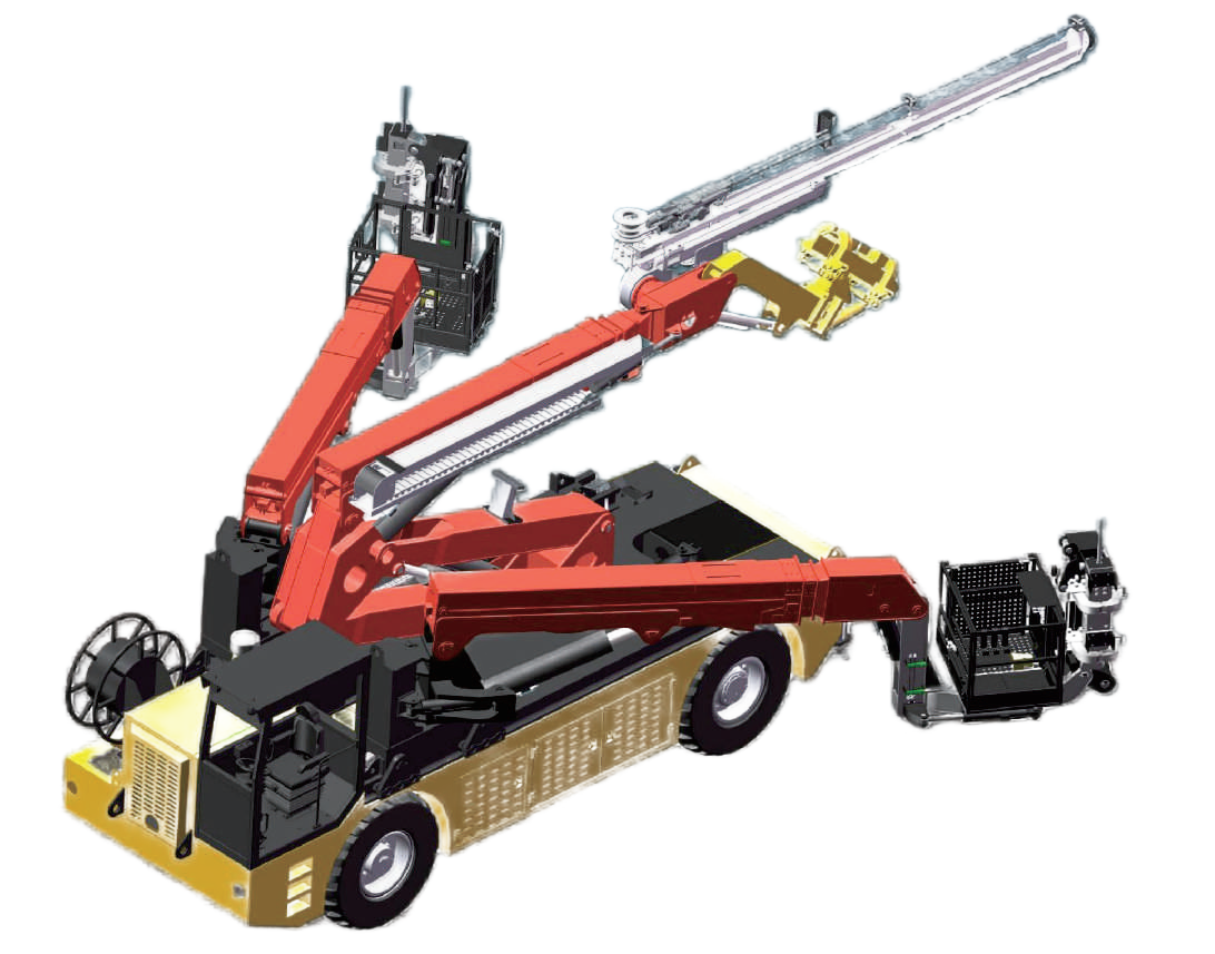 Carro multifuncional para ancoragem e montagem de arcos RSG315M